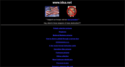 Desktop Screenshot of idsa.net