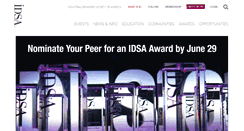 Desktop Screenshot of idsa.org